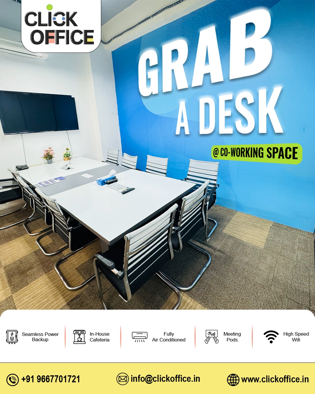 Open workspace seating